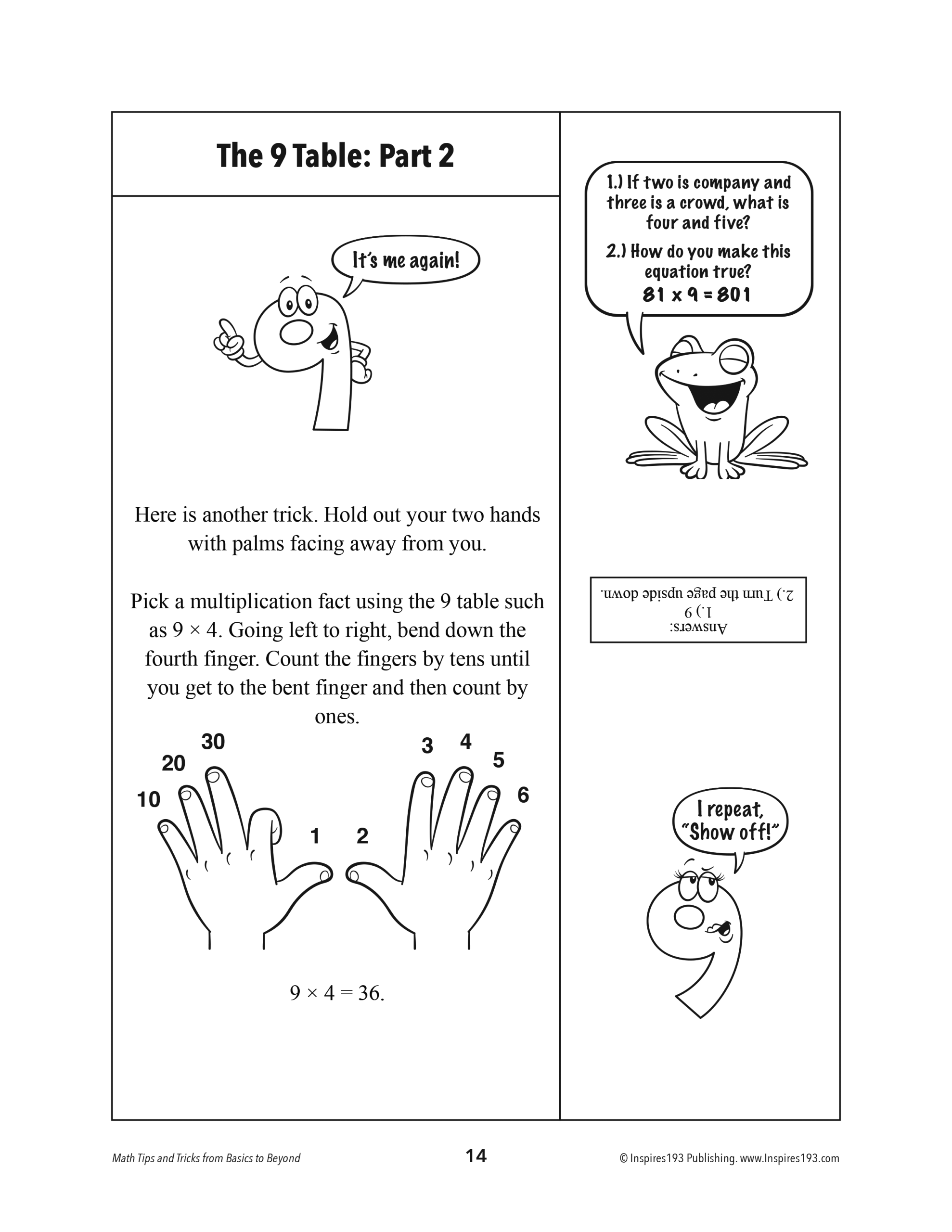 Visualization of Fractions, math tips